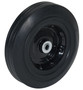 Vestil Hard Rubber Wheel - 10 In. Diameter x 2-1/2 In. Width 5/8 In. Bearing 400 lb - Black