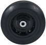 Vestil Hard Rubber Wheel - 10 In. Diameter x 2-1/2 In. Width 5/8 In. Bearing 400 lb - Black