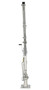 Vestil Galvanized Steel Winch Truck Jib Crane - 52 In. Reach 1,000 lb Extended - Gray
