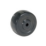 Vestil Hard Rubber Wheel - 2 In. Diameter 100 lb - Black