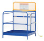 Vestil Steel Work Platform - 48 In. x 48 In. 1,000 lb - Blue