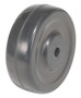 Vestil Hard Rubber Wheel - 3 In. Diameter x 1 In. Width 125 lb - Black
