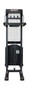 Vestil Steel Stacker with Fixed DC Powered Winch - 770 lb Black / - Yellow