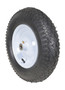 Vestil Pneumatic Wheel - 15-1/16 In. Diameter x 3-13/16 In. Width 5/8 In. Bearing 330 lb - Black/White