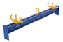 Vestil Steel Basket Lifting Spreader Beam - 78 In Length 4,000 lb Blue / - Yellow