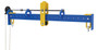 Vestil Steel Adjustable Spreader Beam Upper Bail Adjustable Chain Driven - 84-1/4 In 4,000 lb Blue / - Yellow