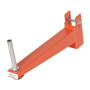 Vestil Steel Standard Cantilever - 10 Degree Incline Arm 18 In. Length 600 lb - Orange
