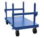 Vestil Heavy Duty Stackable Material Cart - 71 In. x 39-3/16 In. x 44-13/16 In. 5,000 lb - Blue