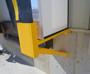 Vestil Steel Dock Shelter Guard Post - 42 In. Length - Yellow