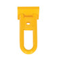 Vestil Steel Lower Bail - 4-1/2 In. x 5 In. x 11 In. For Adjustable Spreader Beams 2,000 lb - Yellow