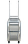 Vestil Aluminum High Duty Stock Picker Truck with Steel Ladder 56 In x 21-7/8 In x - 73-5/16 In 500 lb