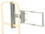 Vestil Galvanized Steel Self-Closing Gate - 16 In. to 26 In. Opening - Gray