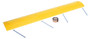 Vestil Plastic Speed Bump Asphalt Hardware - 72 In. x 12 In. x 2-1/4 In. - Yellow