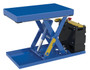 Vestil Steel Scissor Lift Table DC Power - 44-3/16 In. x 20-1/2 In. x 28 In. 500 lb - Blue