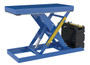 Vestil Steel Scissor Lift Table AC Power - 51-9/16 In. x 20-1/2 In. x 32 In. 1,000 lb - Blue