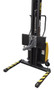 Vestil Steel Single Ball Hitch Attachment For Narrow Mast Stacker Models - Black