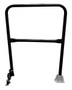 Vestil Steel Dock Safety Swing Gate - 3 Ft. Length - Black