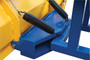Vestil Steel Snow Plow Blade Fork Mounted - 72 In. Blade Width Blue / - Yellow