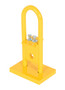 Vestil Steel Upper Bail - 4-1/2 In. x 6-1/4 In. x 12 In. For Adjustable Spreader Beams 2,500 lb - Yellow