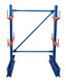 Vestil Steel Standard Cantilever Double Upright - 6 Ft. Height 24 In. Arm Use Length Set 15,400 lb - Blue