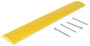 Vestil Plastic Heavy Duty Speed Bump Asphalt Hardware - 72 In. x 12 In. x 2-1/4 In. - Yellow