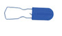 Vestil Polypropylene Security Seal - 3 In. x 7/8 In. x 3/16 In. Length - Blue