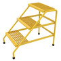 Vestil Aluminum - 3 Step Stand 500 lb - Yellow