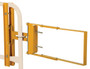 Vestil Steel Self-Closing Gate - 24 In. to 40 In. Opening - Yellow