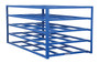 Vestil Steel Horizontal Sheet Rack - 5 Shelves 102-3/4 In. x 54-1/2 In. x 48 In. 2,000 lb Per Shelf - Blue