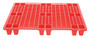Vestil High Density Polyethylene Nestable Skid - 39-13/16 In. x 47-13/16 In. x 5-1/8 In. 3,300 lb - Red