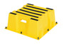 Vestil Polyethylene Nestable - 1 Step 500 lb - Yellow