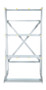 Vestil Steel Vertical Floor Mounted Rack - 24 In. x 36 In. x 72 In. 2,000 lb - Silver