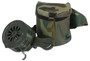 Vestil Plastic Warning Siren Hand Crank Army - Green