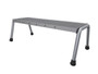 Vestil Aluminum 1 Step Wide Stand - 500 lb - Silver