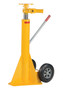 Vestil Steel Trailer Stabilizing Spin Top Ratchet Jack - 27-1/4 In. x 17-5/8 In. x 39 In. 100,000 lb Static - Yellow