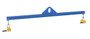 Vestil Steel Magnetic Spreader Beam - 96 In Length 1,000 lb - Blue