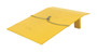 Vestil Steel Truck Dock Plate - 60 In. x 48 In. x 12-5/8 In. 4,400 lb - Yellow