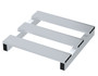 Vestil Aluminum Half Skid - 23-7/8 In. x 24 In. x 3-3/4 In. 4,000 lb - Silver