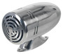 Vestil Steel Warning Siren DC Powered - Silver