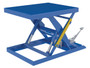 Vestil Steel Scissor Lift Table Foot Pump - 65 In. x 32-1/2 In. x 32 In. 2,000 lb - Blue