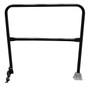 Vestil Steel Dock Safety Swing Gate - 4 Ft. Length - Black
