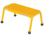 Vestil Aluminum - 1 Step Stand 500 lb - Yellow