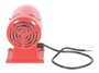 Vestil Steel Warning Siren DC Powered - Red