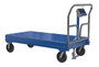 Vestil Steel Platform Truck with Scale - 65-7/8 In. x 30 In. x 40 In. 3,600 lb - Blue