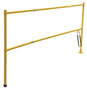 Vestil Steel Safety Lift Gate - 8 Ft. Lowered Gate Width - Yellow