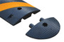 Vestil Rubber Heavy Duty Speed Bump - 72 In. Length Asphalt 40,000 lb - Black