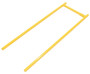 Vestil Steel Square Handrail Sliding Gate - 1-1/4 In. x 64 In. x 25-5/8 In. - Yellow