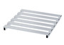 Vestil Aluminum Half Skid - 48 In. x 47-7/8 In. x 3-3/4 In. 4,000 lb - Silver
