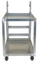 Vestil Aluminum Stock Picker with Steel Ladder - 52 In. x 27-7/8 In. x 50-3/16 In. 660 lb