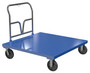 Vestil Steel Platform Hand Truck 48 In x - 48 In 3,600 lb - Blue